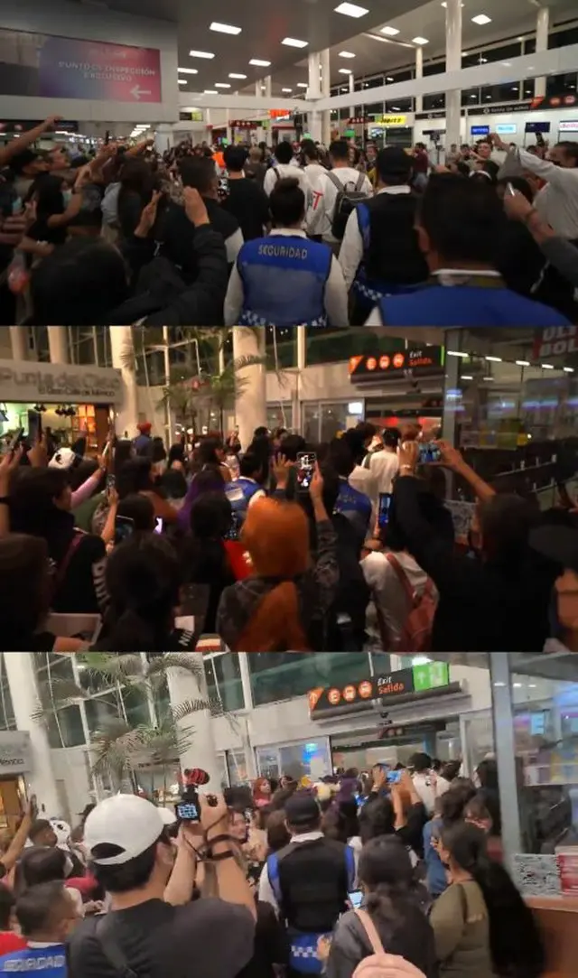 南米に到着した「T1419」、出迎えのファン殺到で「空港まひ」（画像提供:wowkorea）