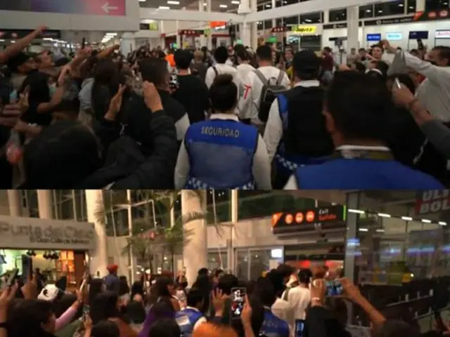 南米に到着した「T1419」、出迎えのファン殺到で「空港まひ」（画像提供:wowkorea）