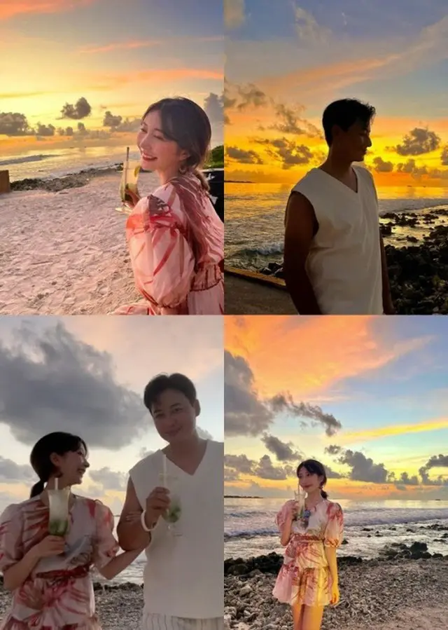 歌手イ・ジフン＆妻アヤネさん、モルディブでモヒート一杯の思い出（画像提供:wowkorea）