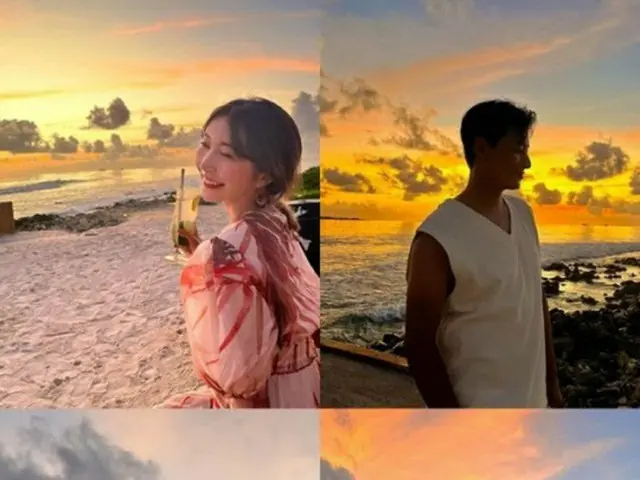 歌手イ・ジフン＆妻アヤネさん、モルディブでモヒート一杯の思い出（画像提供:wowkorea）
