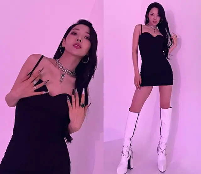 チョン・ソミン（KARD）、ファンもびっくりの「脚の長さ」（画像提供:wowkorea）