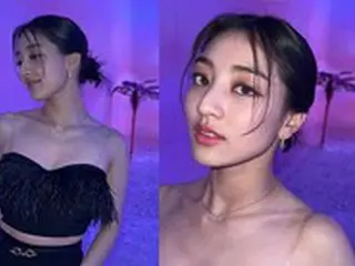「TWICE」ジヒョ、グラマラスなボディを披露…「ナヨン様、撮ってくれてありがとう」
