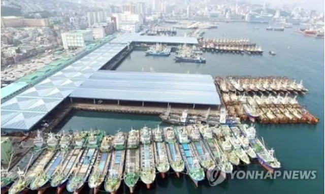 釜山共同魚市場（資料写真）＝（聯合ニュース）≪転載・転用禁止≫
