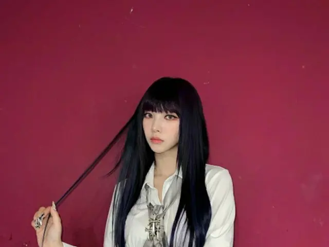 「aespa」カリナ、新しいヘアスタイルを披露“レジェンドの美貌”（画像提供:wowkorea）