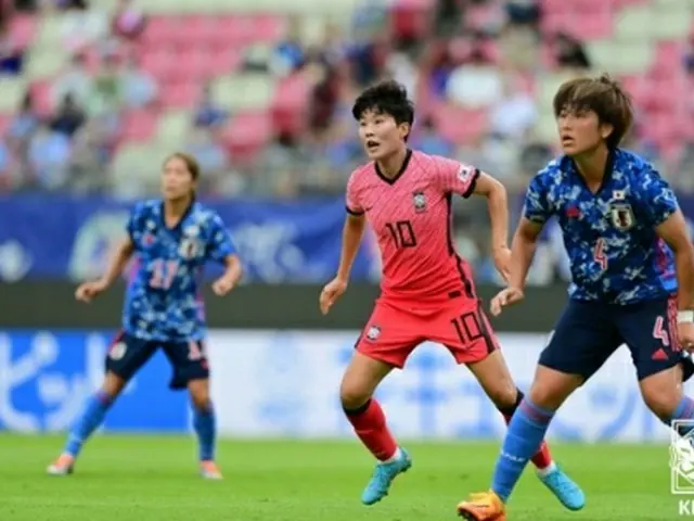 韓国のエース池笑然（大韓サッカー協会提供）＝（聯合ニュース）≪転載・転用禁止≫
