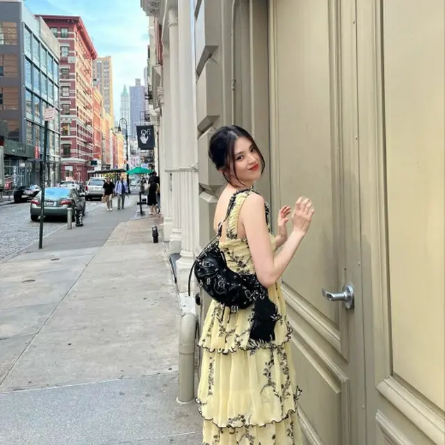 女優ハン・ソヒ、ニューヨークを背景に画報のような日常（画像提供:wowkorea）
