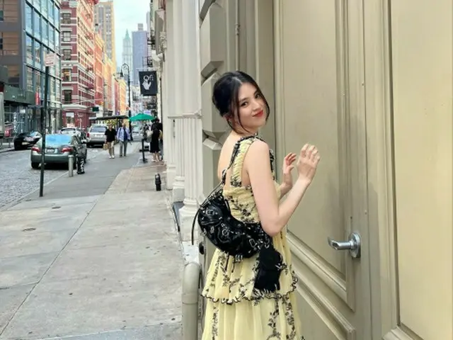 女優ハン・ソヒ、ニューヨークを背景に画報のような日常（画像提供:wowkorea）