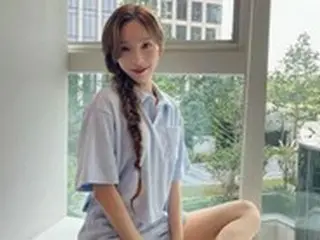 「少女時代」のテヨン、30代とは信じられない妖精ビジュアル…スポーティーなスタイリングで視線くぎ付け