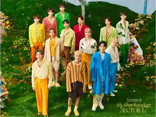 SEVENTEEN（プレディスエンターテインメント提供）＝（聯合ニュース）≪転載・転用禁止≫