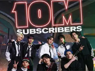 「Stray Kids」、YouTubeのチャンネル登録者1000万人突破！