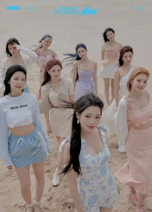 「fromis_9」、5thミニアルバムがオリコンデイリーアルバムチャートで1位…3作品連続首位獲得のヒット（画像提供:wowkorea）
