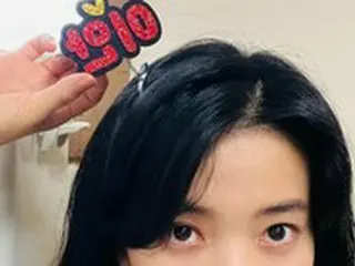 女優キム・テリ、10代といっても信じられる32歳…ラブリーな超童顔ビジュアル