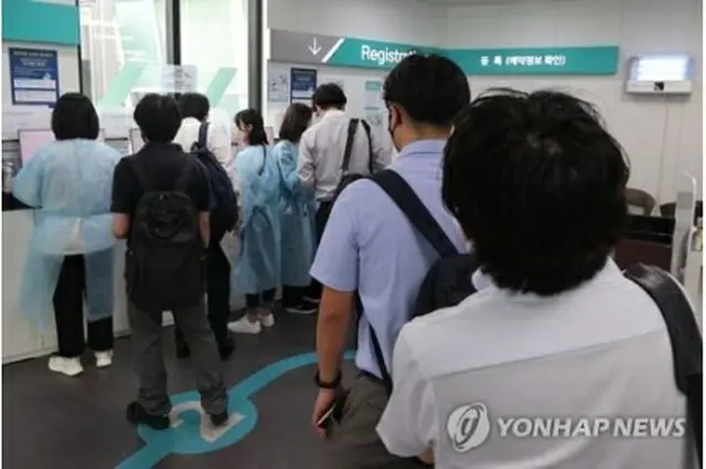 仁川国際空港内の新型コロナウイルス検査センター（資料写真）＝（聯合ニュース）