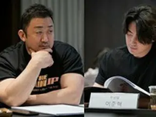 「犯罪都市3」クランクイン…マ・ドンソク「面白い映画で恩返しする」
