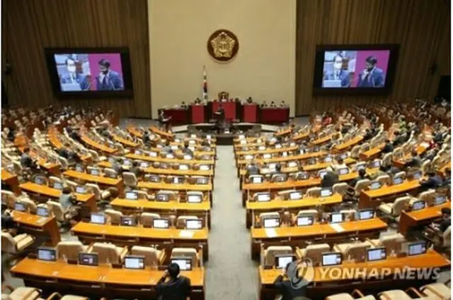 国会本会議場（国会写真記者団）＝（聯合ニュース）