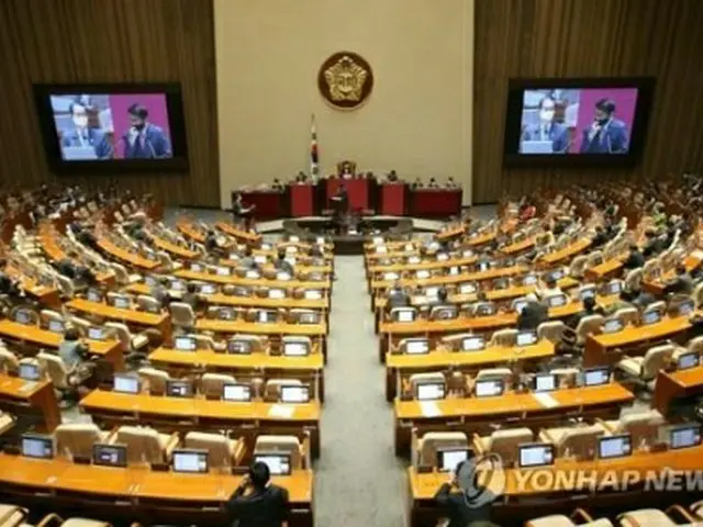 国会本会議場（国会写真記者団）＝（聯合ニュース）