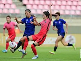 ＜サッカー東アジアE-1選手権＞“イ・ミナ マルチゴール”女子サッカー韓国代表、台湾戦4-0勝利