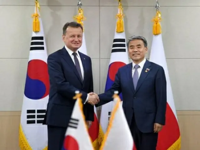 韓国とポーランドは5月にソウルで国防相会談を行った（国防日報提供）＝（聯合ニュース）≪転載・転用禁止≫