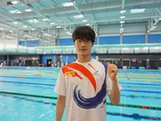 「世界水泳選手権銀メダル」ファン・ソンウ、水泳連盟から2000万ウォン（約200万円）の報奨金