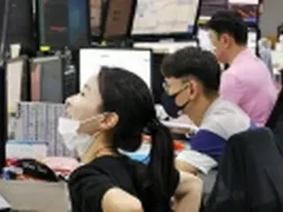 韓国総合株価指数　続伸で始まる
