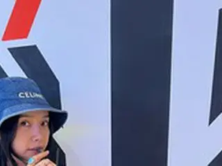 ブランドバケットハットをかぶって…女優チェ・ジョンアン、すっぴんで自信満々