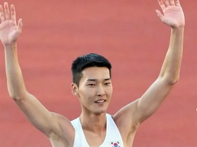 世界陸上男子走り高跳び”銀メダリスト”ウ・サンヒョク、ワールドランキング1位に＝韓国選手として初めて（画像提供:wowkorea）