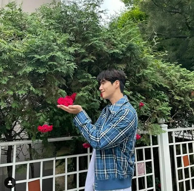 キム・ソンホが明るい近況を伝えた（画像提供:wowkorea）