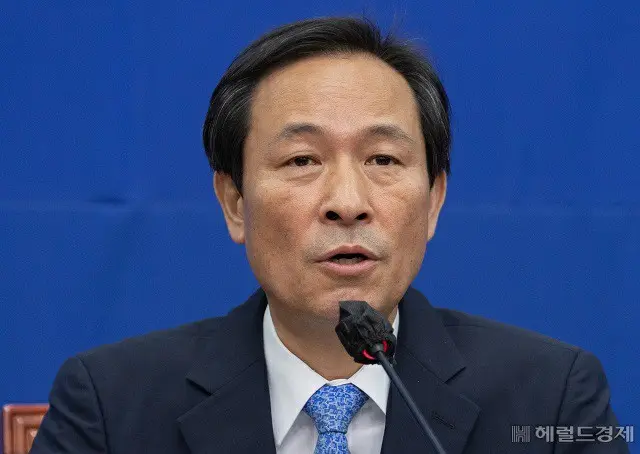 禹相虎、共に民主党非常対策委員長（画像提供:wowkorea）