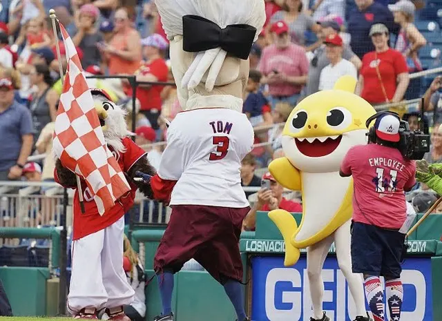 韓スマートスタディ、米MLBワシントン・ナショナルズと共同で「Baby Shark Day」特別試合を開催（画像提供:wowkorea）
