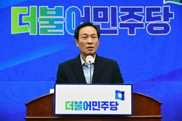 禹相虎、共に民主党非常対策委員長（画像提供:wowkorea）