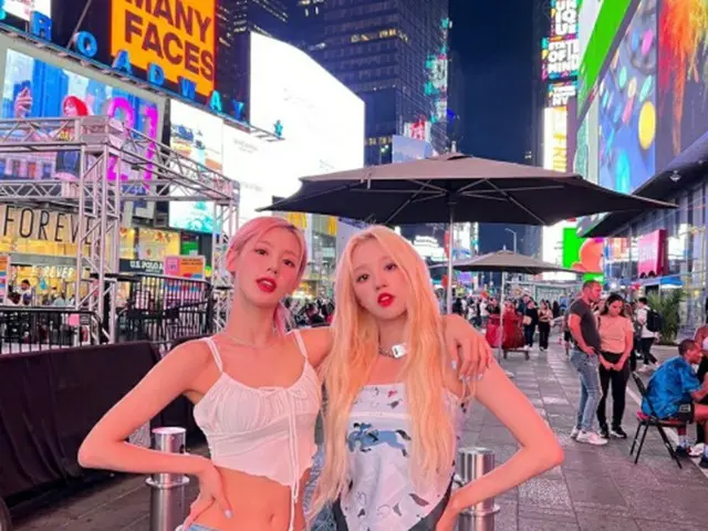 「(G)I-DLE」ミヨン＆ウギ、NYでMV撮影のような”ホット”なアイドルビジュアル…ステージと変わらないパワー炸裂（画像提供:wowkorea）