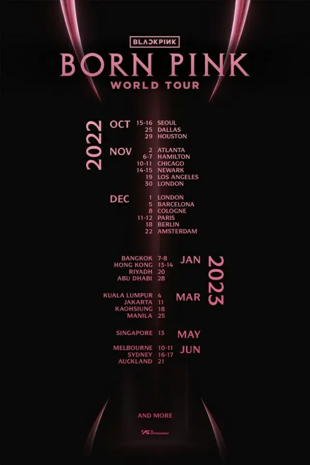 「BLACKPINK」、150万人規模のワールドツアーを確定＝10月の「ソウル」からスタート（画像提供:wowkorea）