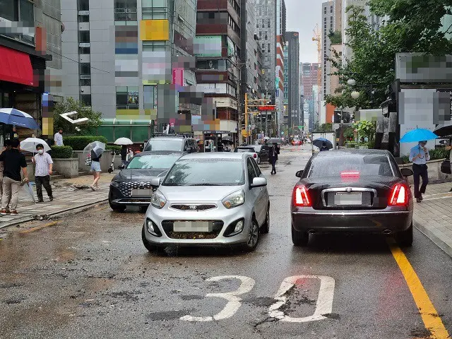 9日、韓国ソウル瑞草区の通りの様子（画像提供:wowkorea）
