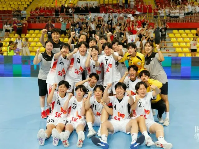 女子ハンドボールユース韓国代表、16年ぶりに世界選手権決勝進出（画像提供:wowkorea）
