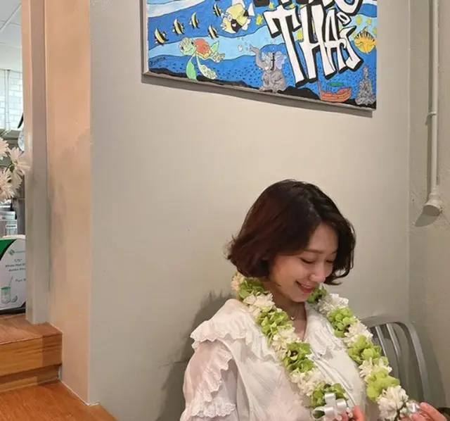 女優パク・シネ、有名ベーグルを食べて「おいしすぎて反則」1（画像提供:wowkorea）