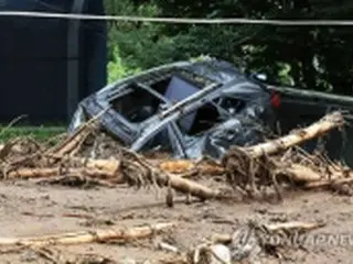 大雨で11人死亡・8人行方不明 982人が被災=韓国