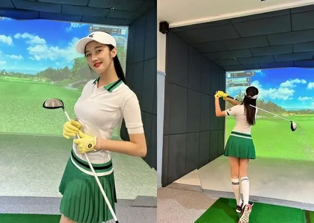 女優ナム・ジヒョン（元4Minute）、ぜい肉のない細すぎるウエストを披露（画像提供:wowkorea）