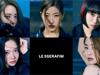 「LE SSERAFIM」、YouTubeチャンネル登録者数100万人突破！