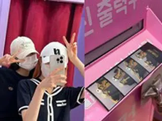 韓国を訪れた「IZ*ONE」出身「AKB48」本田仁美、マスク姿でプリクラ、誰と会ったの？