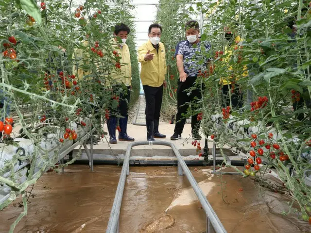 韓国農協会長、水害地域を訪問「被害復旧支援に最善を尽くす」（画像提供:wowkorea）