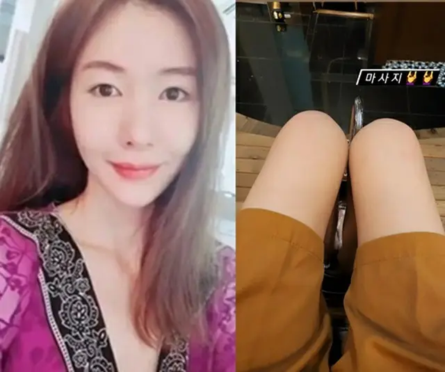 女優シン・ジュア、マッサージでどんどん痩せていく…43kgの奥様の太もも（画像提供:wowkorea）
