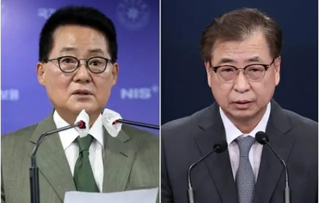 朴智元（パク・ジウォン）氏（左）と徐薫氏（資料写真）＝（聯合ニュース）