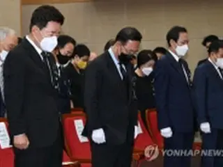 金大中元大統領死去から13年　ソウルで追悼式