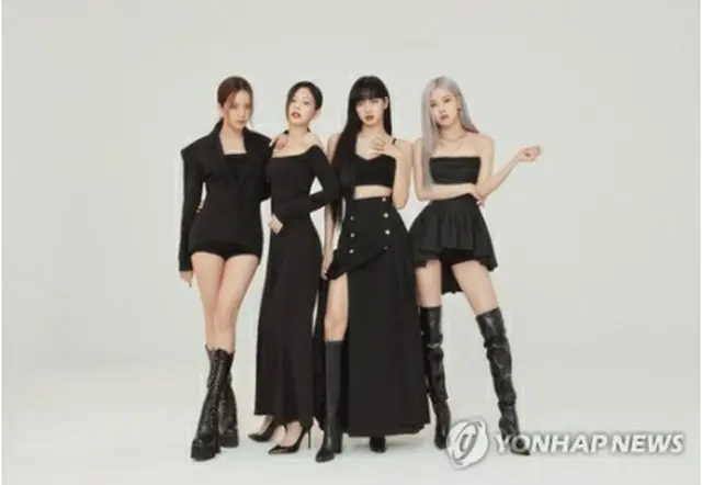 BLACKPINK（YGエンターテインメント提供）＝（聯合ニュース）≪転載・転用禁止≫