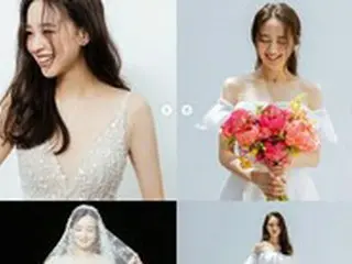 9歳年上の金融マンと結婚控えた新体操元韓国代表ソン・ヨンジェ、ウェディングドレス姿で美貌誇る！