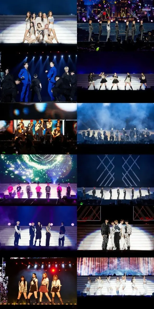 「SMTOWN LIVE 2022」が約3万人の観客を動員し、大盛況のうちに終了した。（画像提供:wowkorea）