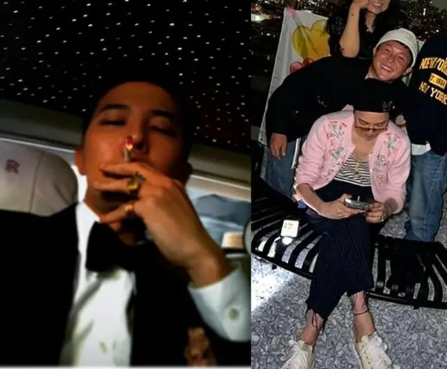 G-DRAGON（BIGBANG）、SNSに堂々と「喫煙」写真…誕生日パーティには チョ・セホも訪問（画像提供:wowkorea）