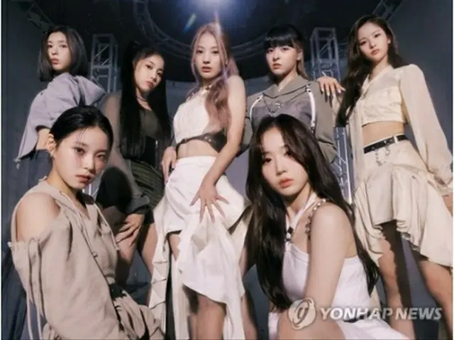NMIXX（JYPエンターテインメント提供）＝（聯合ニュース）≪転載・転用禁止≫