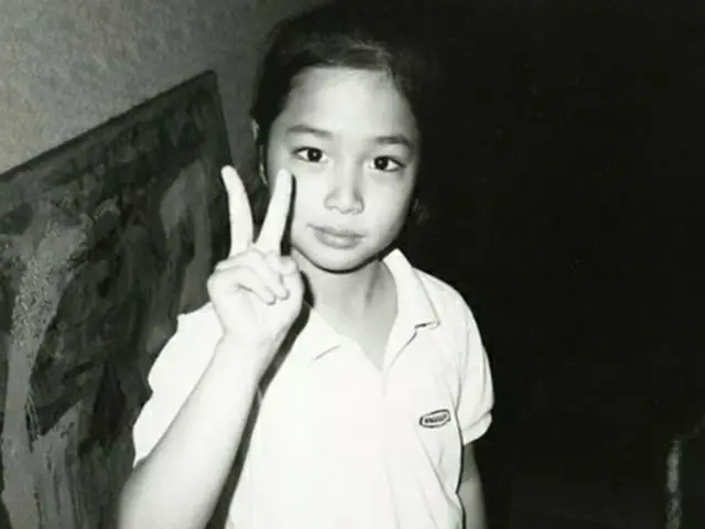 女優イ・ミンジョン、幼少時代の写真を公開「息子が最近一番好きな写真」（画像提供:wowkorea）