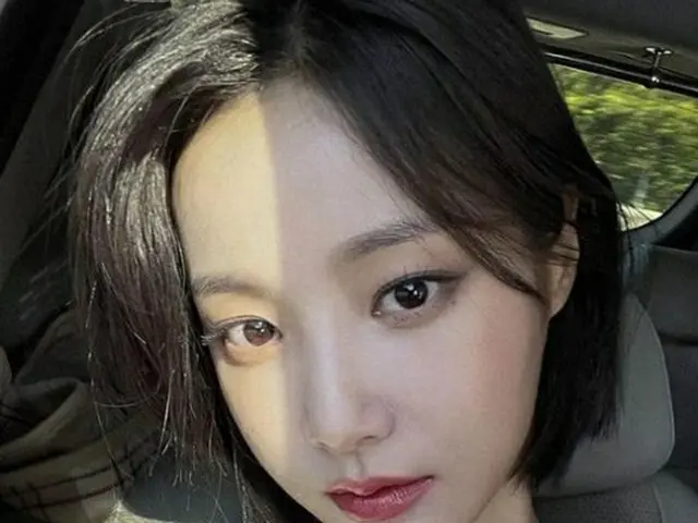 女優ヨヌ（元MOMOLAND）、髪を顎ラインでバッサリ…美貌がグレードアップ（画像提供:wowkorea）